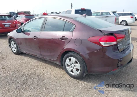 2017 Kia Forte Lx из США, поврежденный, VIN 3KPFL4A76HE086552